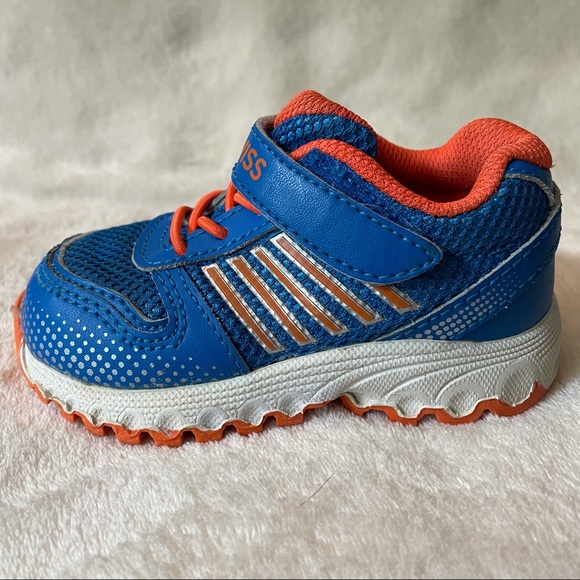 K-SWISS Blue & Orange Infant Sneakers - Picture 9 of 12
